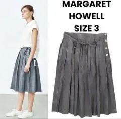 美品✨MARGARETHOWELL ギンガムチェック スカート サイズ3のサムネイル