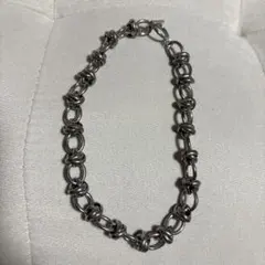 ROSE BUD ボリュームチェーンネックレス シルバーのサムネイル