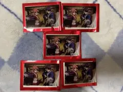 新劇場版銀魂 吉原大炎上 アクリルカード 神楽 新八　5枚セット