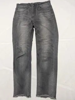 Healthy DENIM H.salt ライトグレーフリンジデニムのサムネイル