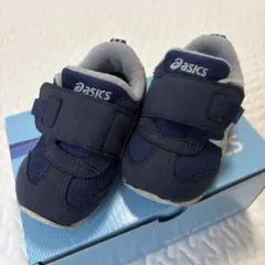 asics アシックス キッズ スニーカー ネイビー 13.5㎝のサムネイル