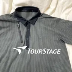 ツアーステージ ゴルフウェア ポロシャツ チャック