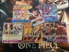 ワンピースカード　ルフィリーダーパラレル 青紫ルフィ　OP-11 神速の拳