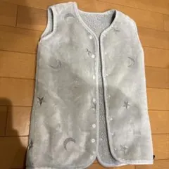 PUPPA PUPO ベビースリーパー グレー　星柄　50-70サイズ