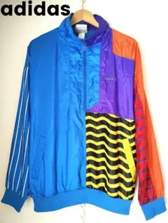 80s〜90s adidas アディダス プルオーバー ナイロンジャケット