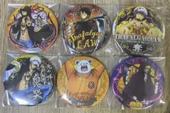 ワンピース 麦わらストア 輩缶バッジ ロー コラソン ベポ