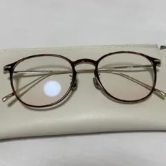 JINS 中顔面短縮メガネ チークカラーレンズ ピンク