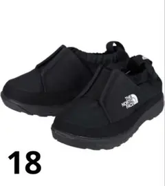 THE NORTH FACE 【18㎝】防水機能付スリッポンシューズ　ブラック