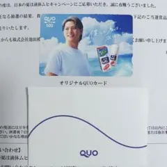 【匿名配送】平野紫耀 オリジナルQUOカード 液体ムヒ