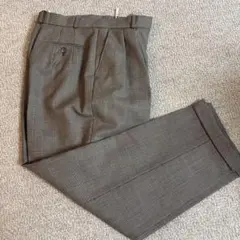 グレー系 チェック柄 パンツ