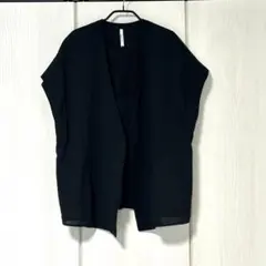 Dignite collier ジャケット 2way ブラック【F】