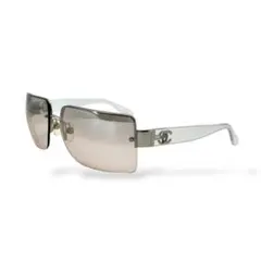 良品】CHANEL シャネル 4107-B リムレス サングラス ココマーク - メルカリ