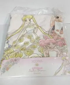 ピンク キャラ セーラームーン スリーコインズ バスタオル
