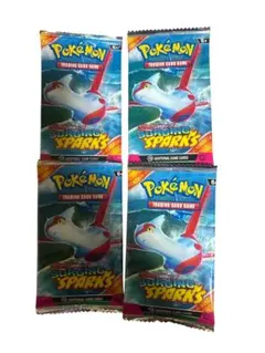 ポケモンカードゲーム Surging Sparks 4パック