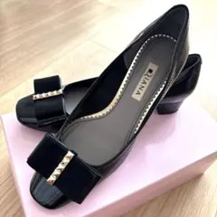 【DIANA】エナメルパンプス