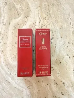 【新品未開封】カルティエ　香水2ml2個セットのサムネイル
