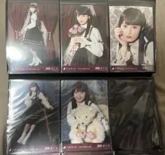 遠藤さくら　乃木坂46 ハロウィン2023 個別生写真　5枚セット
