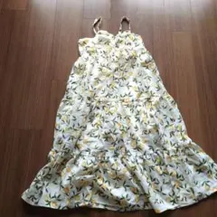 MARUYAMA×GU　レモンワンピース 150㌢【送料込】のサムネイル