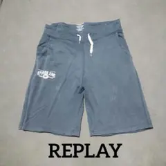 リプレイ REPLAY ハーフパンツ 【M】 ネイビー 色褪せアリのサムネイル