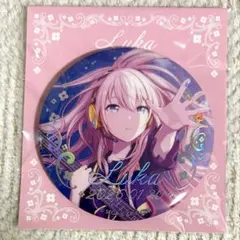 プロセカ プロジェクトセカイ はぴこれ 巡音ルカ 箔押し缶バッジ C