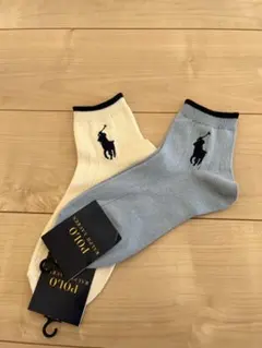 ポロラルフローレン メンズソックス 2足セット
