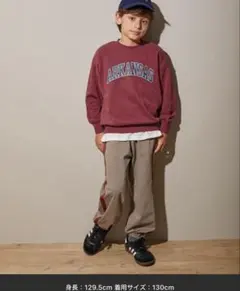 デビロック一度着用　130cm 美品トレーナー