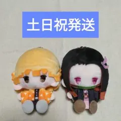 鬼滅の刃　プラッシュマスコット　Vol.1　我妻善逸＆竈門禰豆子　新品未使用品②