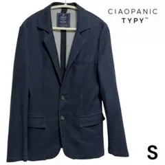 【美品】CIAOPANIC TYPY テーラードジャケット ネイビー Sサイズ