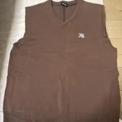 XLARGE ブラウン ベスト Mサイズ ※即購入OK - メルカリ
