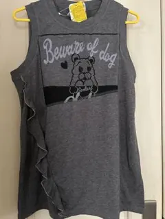 値下げ✩ScoLar タンクトップ Beware of dogのサムネイル