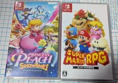 2本セット プリンセスピーチ Showtime! + スーパーマリオRPGのサムネイル