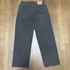 リーバイス578 W32 BAGGY バギー　ユーズドブラック