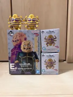 ジョジョの奇妙な冒険　一番くじ　E賞矢安宮重清1点とG賞ハーヴェスト2