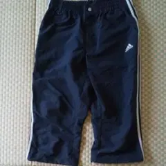adidas黒七分丈パンツL