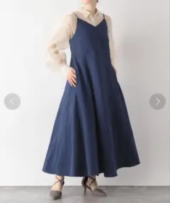 グローバルワーク 高山直子さんコラボ フレアキャミワンピース Eiis