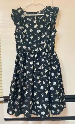 earth music&ecology 花柄ノースリーブワンピース