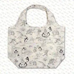 Suicaのペンギン 鳥獣戯画 エコバッグ