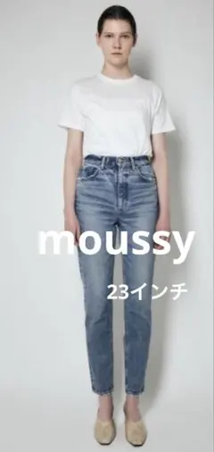 MOUSSY/マウジー★加工スキニーデニムパンツ23