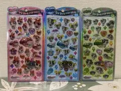 【即日発送】パワーパフガールズ うるちゅるポップシール 3点セット