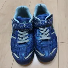 19cm スニーカー ムーンスター 紺色 女の子 運動靴  子供 こども キッズ