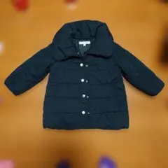 GLOBAL WORK ネイビー ダウンコート S　100から110センチ