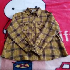 u closet イエローチェック長袖