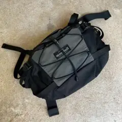 モンベル グレー テックショルダーバッグ