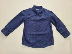 TOMMY HILFIGER トミー ネイビーシャツ 星柄 92cm ボーイズ