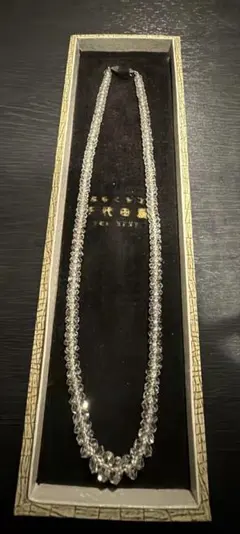 u*0様 極美品　本水晶　ネックレス