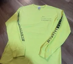 04 Limited Sazabys 長袖Tシャツ ネオンイエロー　S