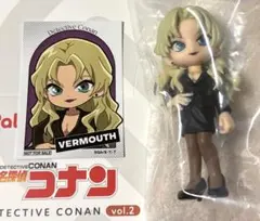 名探偵コナン　ベルモット　フィギュア　非売品特典ステッカー付き