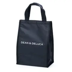DEAN ＆ DELUCA トートバッグ　ランチバッグ 新品未使用　黒　Sのサムネイル