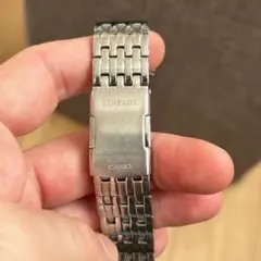 【CASIO LINEAGE】　純正ベルト　ステンレス　ラグ20mm 18cm