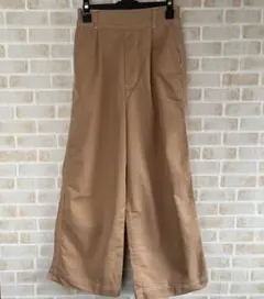 WEGO ワイドパンツ　ベージュ